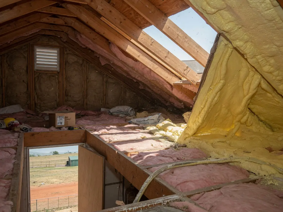 spray foam insulation in Bixby